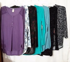 LADIES NWT KNIT TOPS SIZE LARGE (12/14) MULTIPLE COLORS