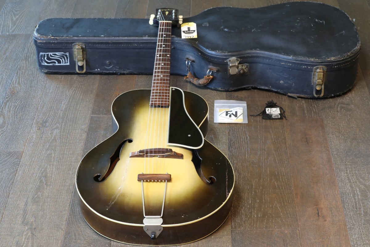 Vintage! 1945 Epiphone Zenith Acoustic Archtop Guitar