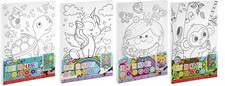 malen nach zahlen kinder 29.7 x 19.5cm inkl Farben + 1 Pinsel versch Motive