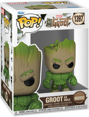 Marvel We Are Groot - Groot as Hulk 1397 - Funko Pop! Vinyl Figur