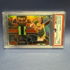2024 Panini Select WNBA Nika Muhl Selective Swatches Tie-Dye Prizm Patch #21/25