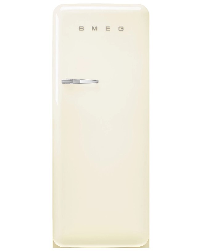SMEG FAB28RCR5 FRIGORIFERO LIBERA INSTALLAZIONE MONOPORTA ESTETICA 50'S STYLE