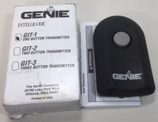 GENIE Intellicode Series II Transmitter Remote One Button NEW NO CLIP Free Ship!