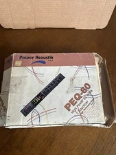 Power Acoustik PEQ-60 7 Band High Power 50 Watt X2 Graphic Equalizer