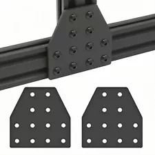 8020 80/20 Aluminum 12 Hole Joining Plate for 2040 Aluminum Extrusion 10 PACK