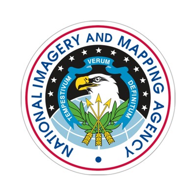 National Imagery and Mapping Agency NIMA STICKER Vinyl Die-Cut Decal