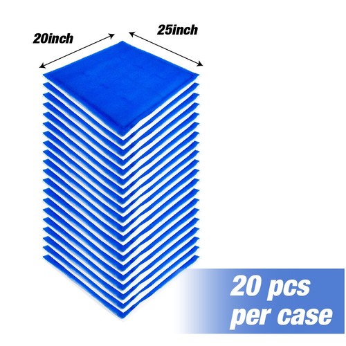 Paint Booth Tacky Intake Filter Pad for Air Filter 20" x 25" - (Internal Wire) - Picture 3 of 7
