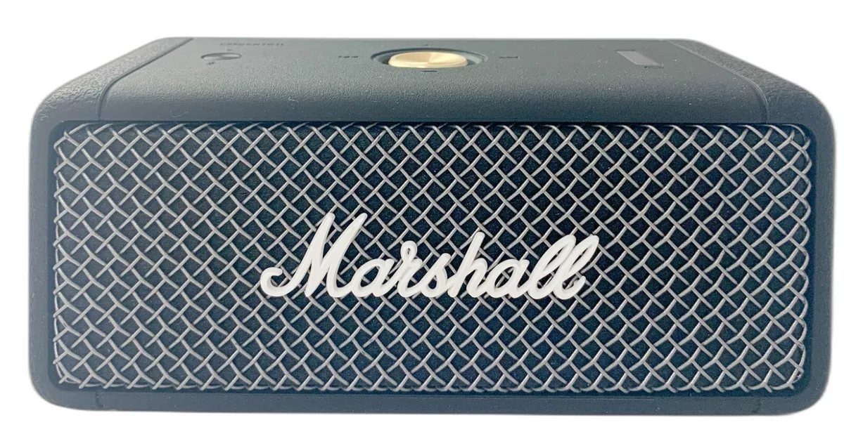 Marshall - Emberton Portable Bluetooth Speaker - Black & Brass