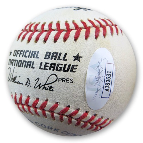 Eddie Mathews Signed Autographed NL Baseball Braves Legend JSA AJ82631 - Picture 2 of 3
