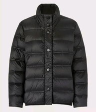 Ladies Masai Copenhagen Tuva Down Jacket Black Uk Size Large Bnwt.