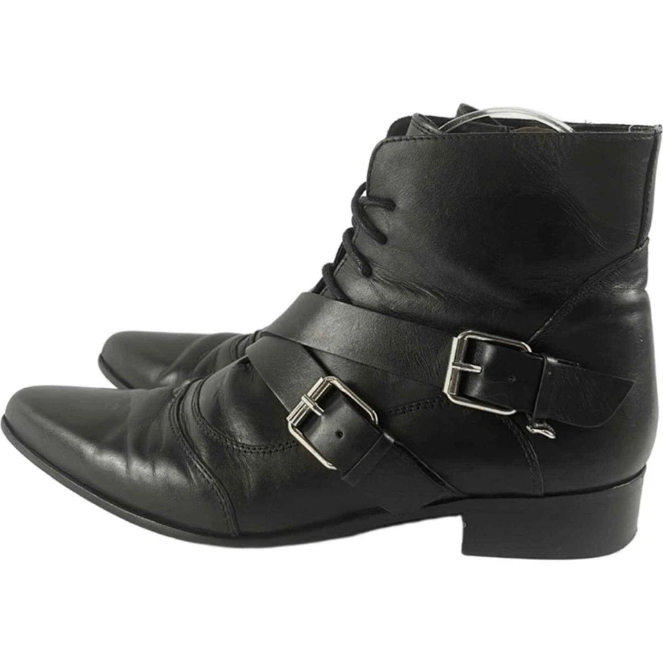 Botas de moto Tabitha Simmons negras al tobillo Byron talla 37,5 (7/7,5) Foto 2 de 4