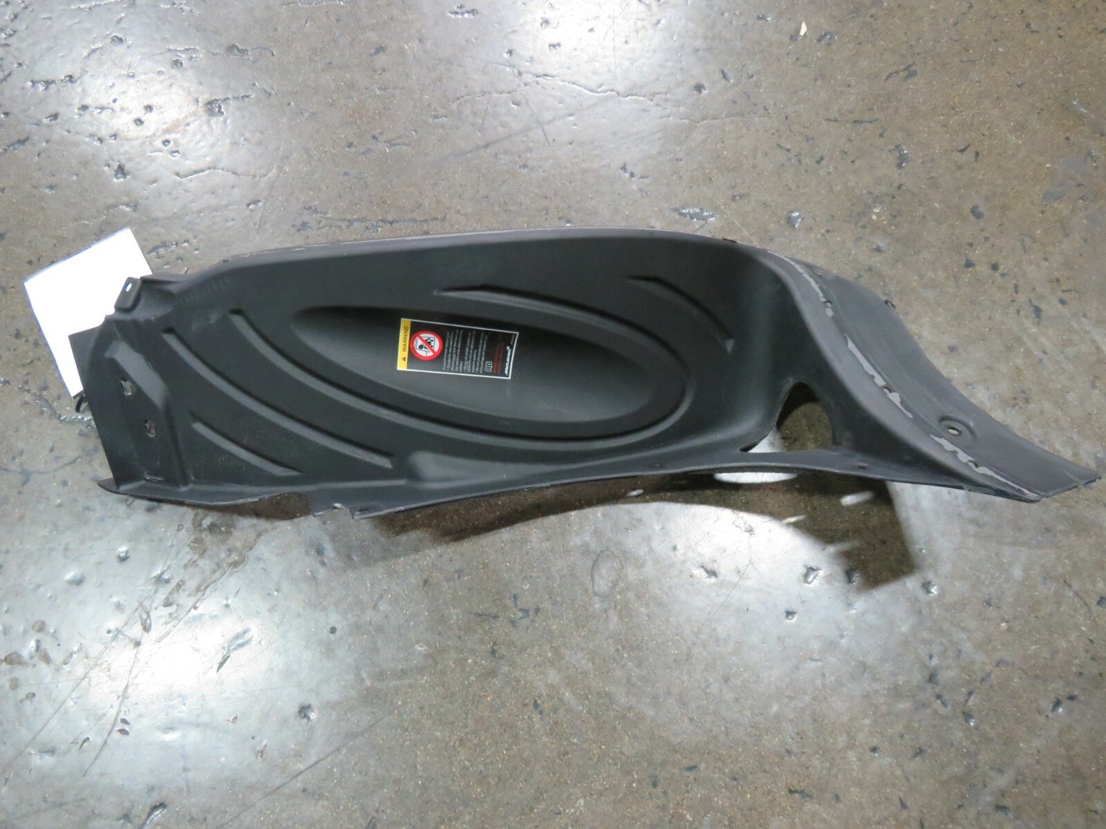 Mclaren 600LT, RH, Right, Fender Backing Moulding, Used, P/N 13A5733CP