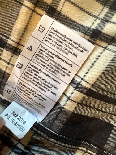 MENS 3XL - Vtg Carhartt Button Up Flannel Rancher Work VTG 90s Y2K Vibes Shirt - Picture 18 of 23