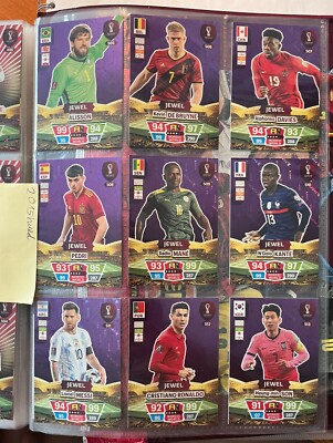 100% collected: 486 cards full album 18 Nordic cards Panini Qatar 2022 