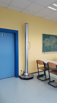 Covidtwister Luftreiniger CT-200,  UV-C Hochleistungsluftreiniger gegen Viren,