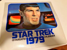 Star Trek 1979 calender