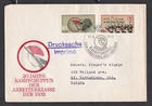 GERMANY DDR 1973 FIRST DAY COVER, MILITIAMAN AND EMBLEM FLAG