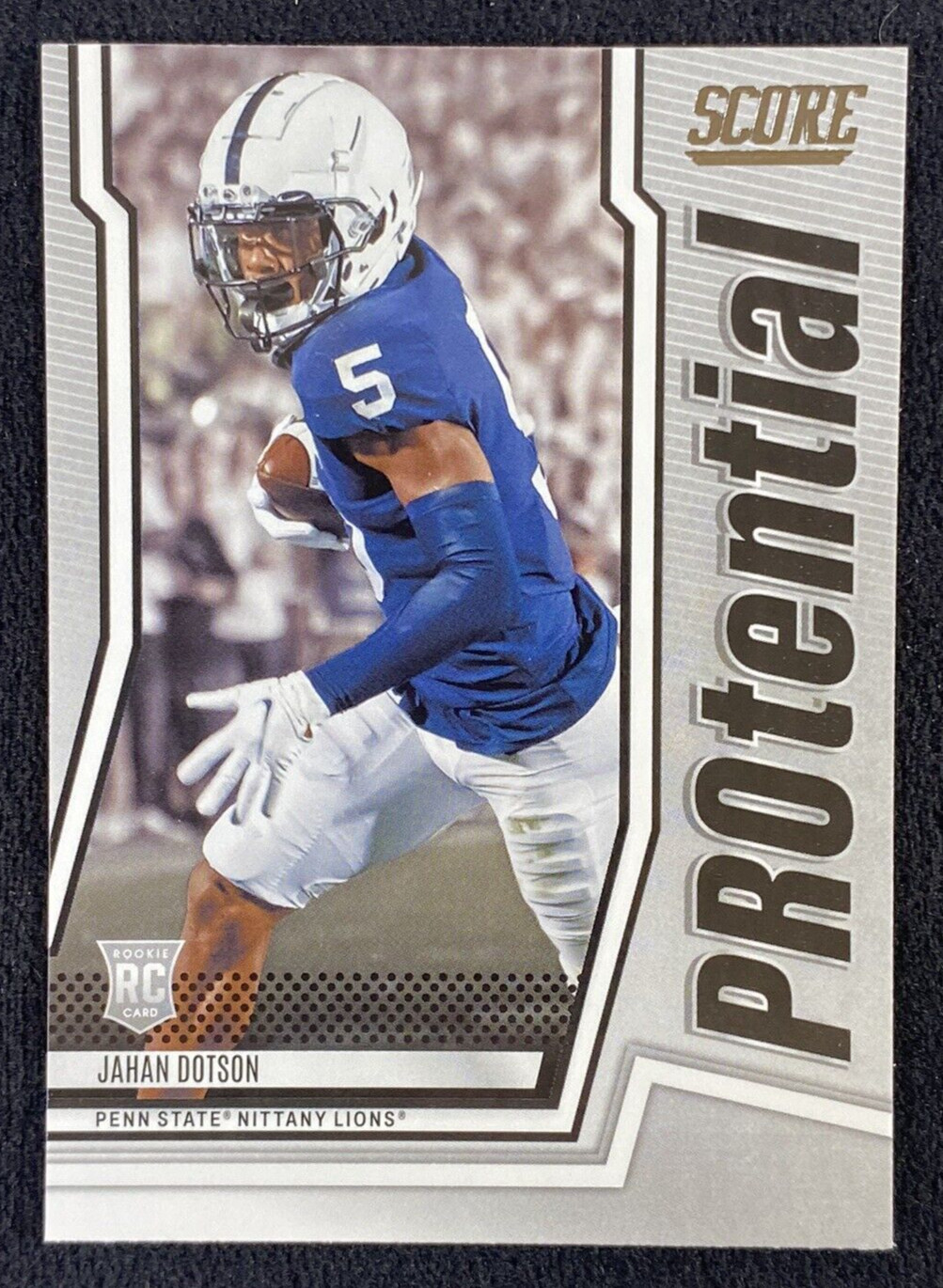 2022 Score Protential Jahan Dotson Rookie #P-JD Penn State & Washington