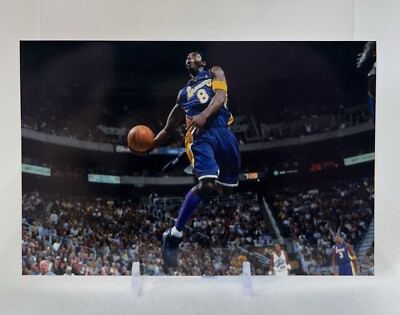 Kobe Bryant Dunk #8 Jersey 4x6 Photo  