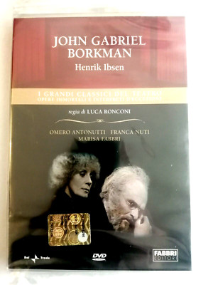 JOHN GABRIEL BORKMAN Ibsen DVD DIE GROSSEN THEATERKLASSIKER NEU