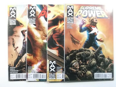 MAX Comics Supreme Power Heft 1 2 3 4 komplett US Marvel 2011 Zustand 1