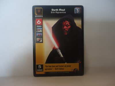 Young Jedi CCG Darth Maul - Sith Apprentice (Menace of Darth Maul #71)