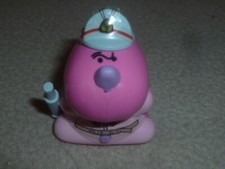 VINTAGE TAKARA LOVE MONSTER JAPAN WIND BACK TOY DARK PINK DINOSAUR POCKET DINO