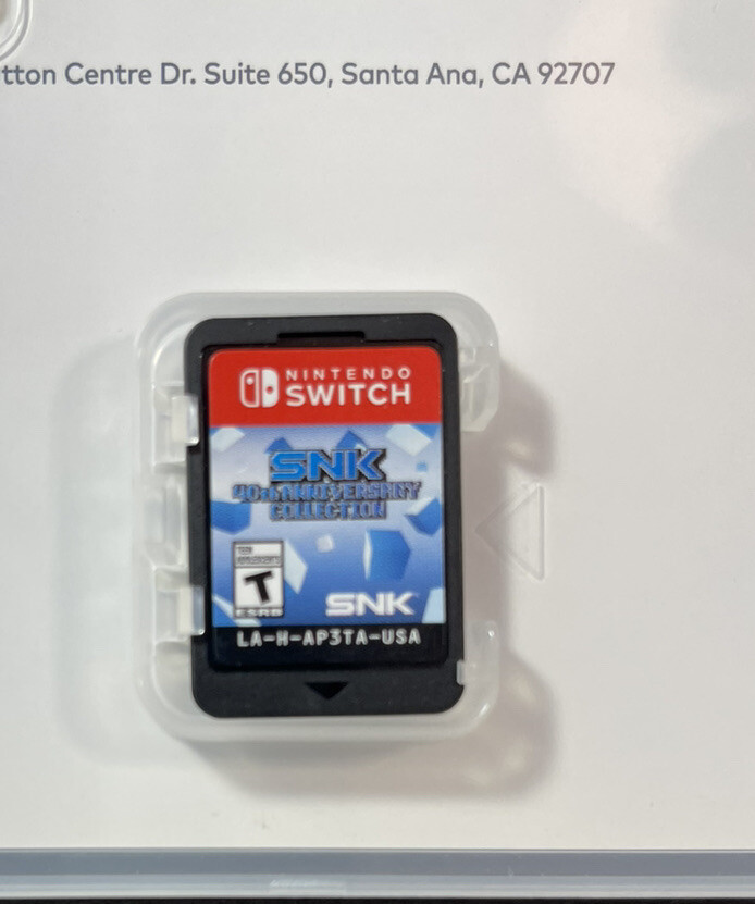 SNK 40th Anniversary Collection (Nintendo Switch) USED | eBay