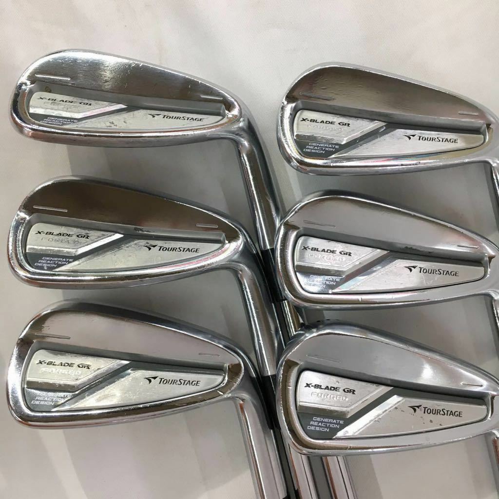 Golf Iron Set Bridgestone Tour Stage X-Blade GR N.S.PRO