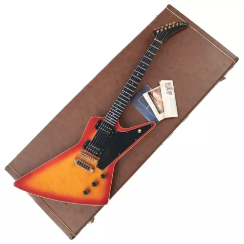 Used 1983 Gibson THE EXPLORER ACB Sunburst Ebony FB 4.64kg W/HSC