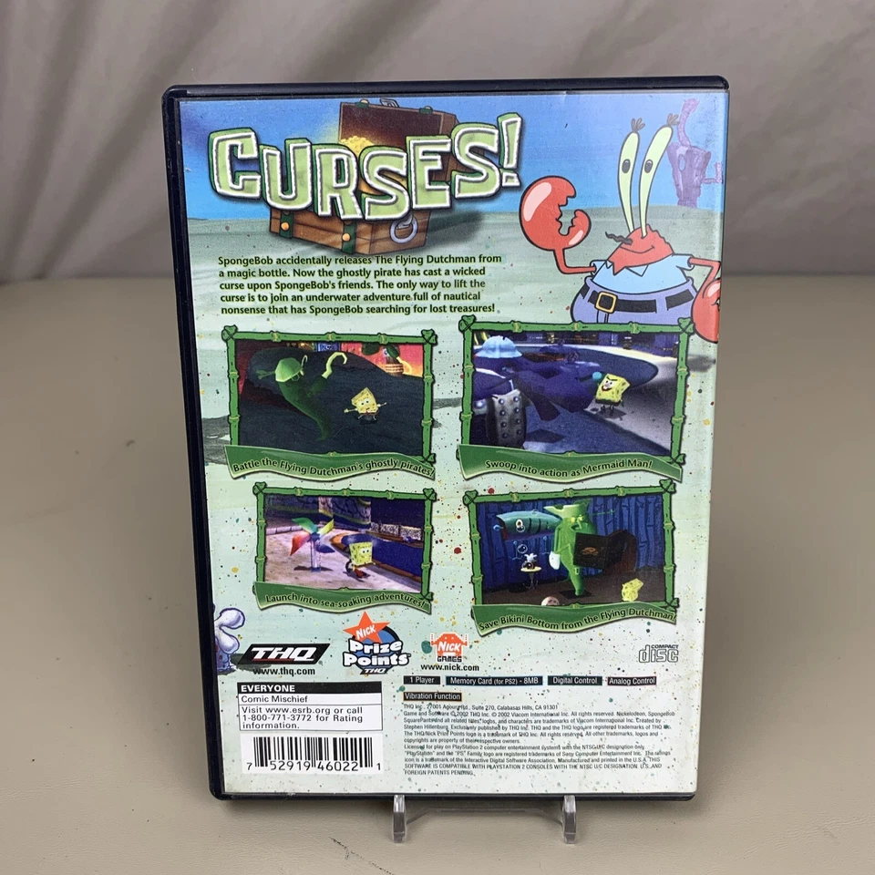 SpongeBob SquarePants: Revenge of the Flying Dutchman (Sony PlayStation 2, 2002) - Image 4 of 4