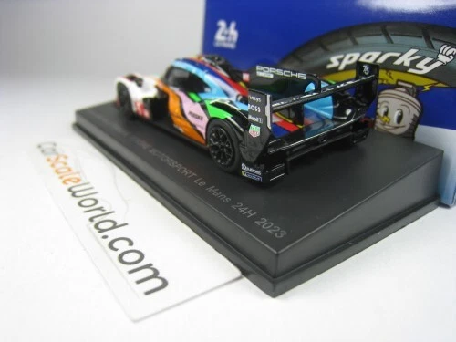 PORSCHE 963 #5 24H LE MANS 2023 PORSCHE PENSKE MOTORSPORT 1/64 SPARK - Imagen 3 de 3