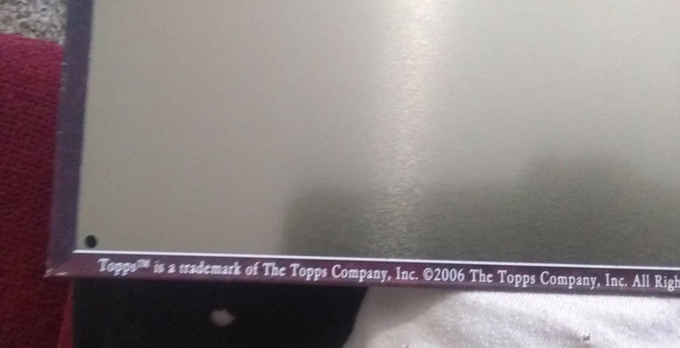 Paquete de tarjetas de fútbol americano Topps cartel publicitario decoración letrero DE #1406 ESTILO RÚSTICO Foto 4 de 4