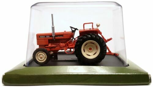 Modèle Miniature Tracteur Renault R86 Norev 1/43 En Plastique - Occasion En Bon état