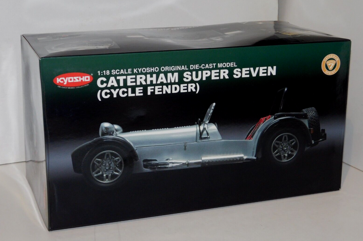 Caterham Super Seven Cycle Fender 1:18 ミニカー Caterham Super