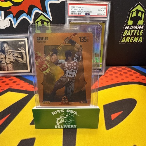 Bo Jackson Battle Arena Gaveler Orange Fire Battlefoil Aaron Judge