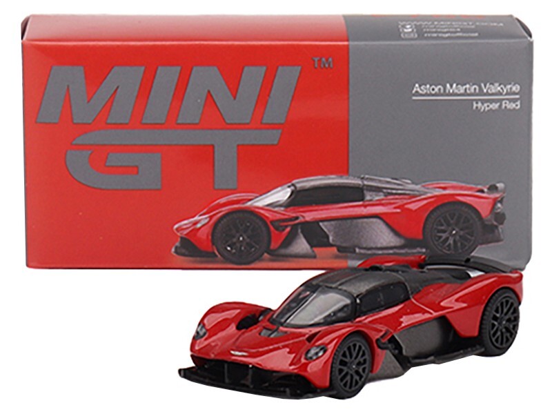 MINI GT アストンマーチン・ヴァルキリー (ハイパーレッド