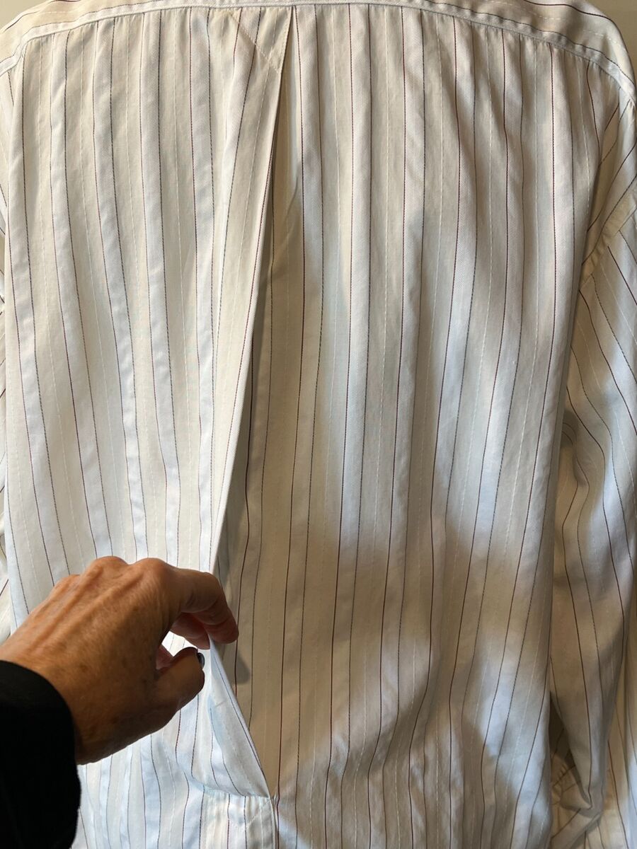 ISSEY MIYAKE Design Studio Vintage White/Ivory/Red YarnDye ISSEY MIYAKE Design Studio Vintage White/Ivory/Red YarnDye