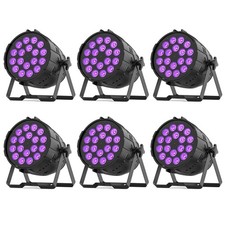 360W 18 LED PAR Can Stage Lighting RGBL DMX Club DJ Disco Party Show Bar Light