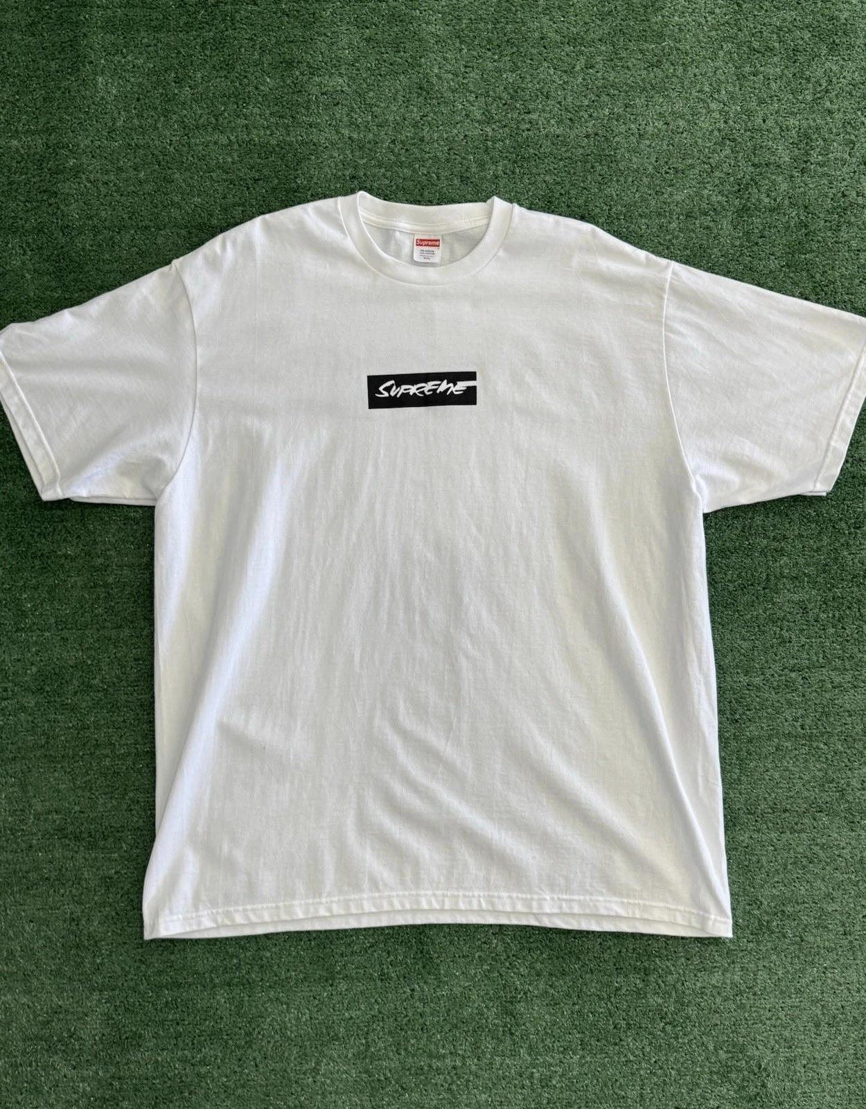 TAILLE XXL   Logo Supreme Futura Box Blanc Noir