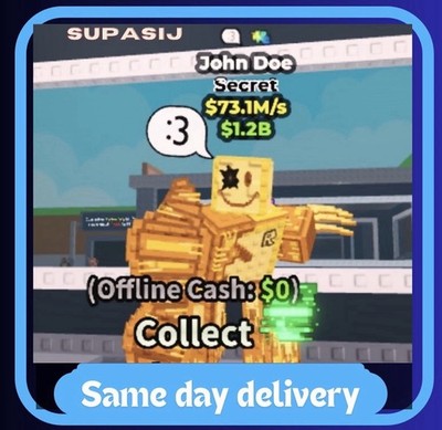 STEAL A BRAINROT  Gold John Doe 73.1m/s  ️Cheap+Fast Delivery 