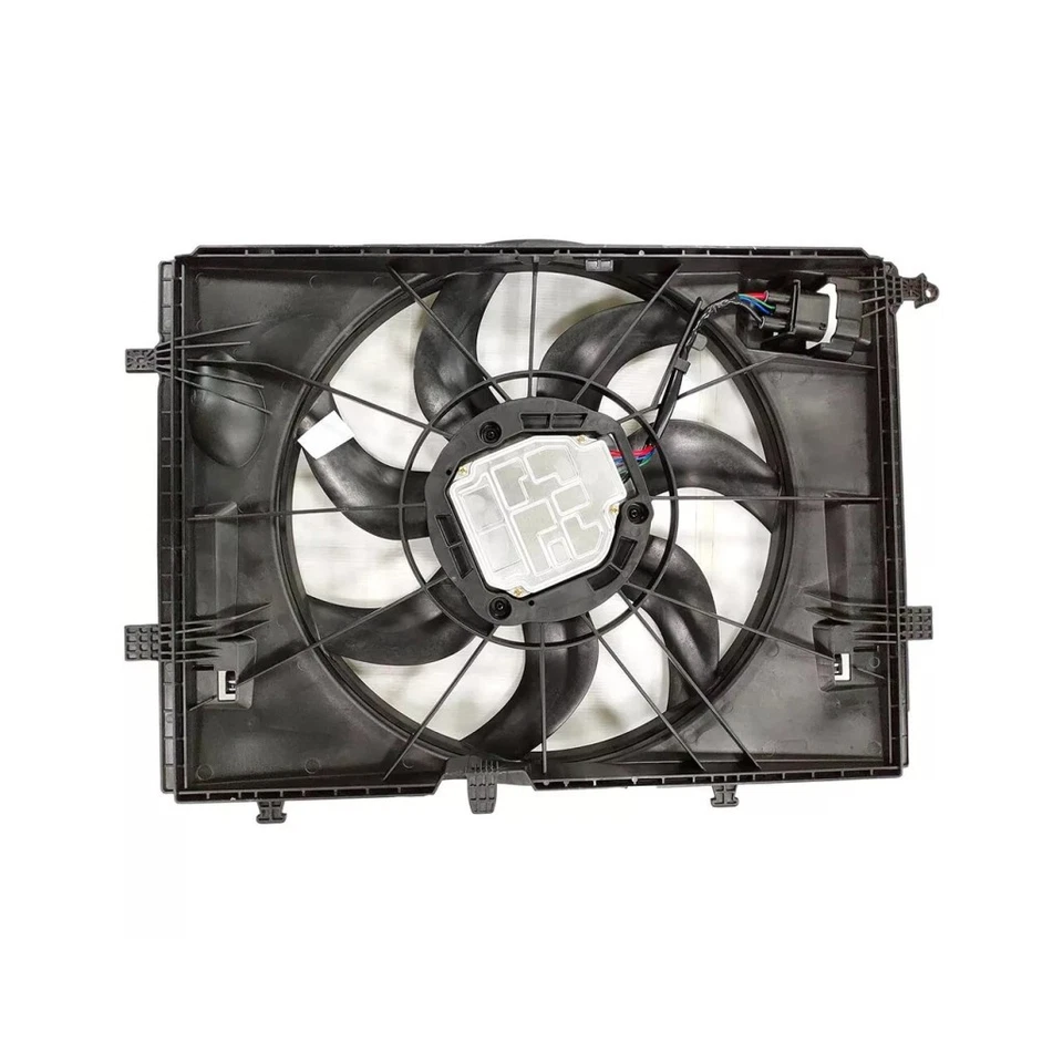 For Mercedes-Benz C180 2019 Radiator And Condenser Fan | Polyamide w/Glass Fiber - Изображение 2 из 4