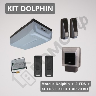 FAAC DOLPHIN KIT 600 - Motor Kit D600 mit Zubehör (Verkauft ohne Schiene)...