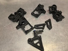 SERPENT PARTS LOT BEARING BLOCKS ARMS 💥 IMPULSE IMPACT 1/10 ?