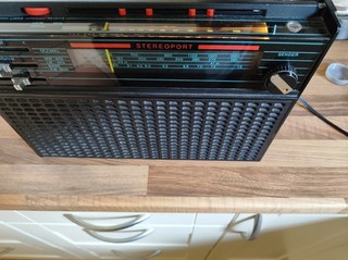 RFT Stereoport SRE 100 DDR Kofferradio Vintage Radio funktionstüchtig