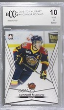 2014-15 Leaf ITG CHL Top Prospects Draft Rookies Connor McDavid #01 BCCG 10 t3w