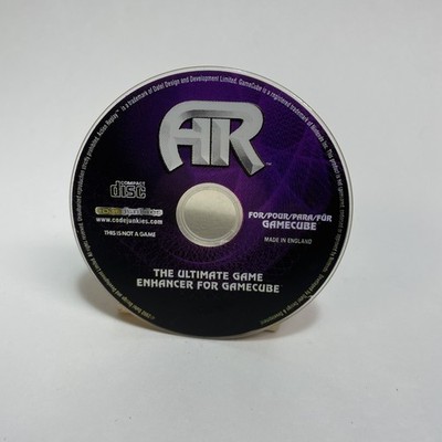 AR Action Replay Nintendo Gamecube The Ultimate Game Enhancer Disc Only Untested