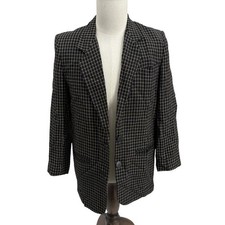 Black White Checkered Blazer