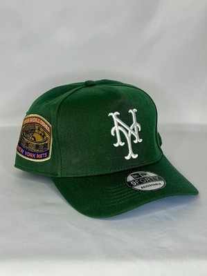 New York Mets New Era MLB 9Forty A-Frame Snapback 1969 World Series Patch Green