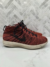 Size 10 - Nike Lunar Flyknit Chukka University Red for sale  display picture 1